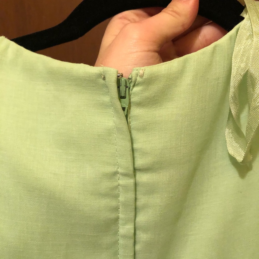 Vintage 70s bell sleeve dress hippie - Picture 5 of 8